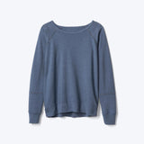 Slouchy pullover sweatshirt