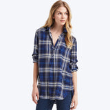 Soft plaid tunic
