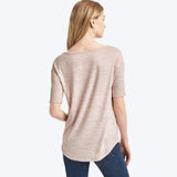 Softspun knit tee