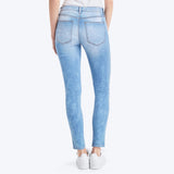 High Stretch Legging Jeans Gray Denim